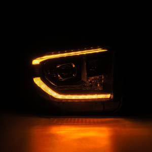 AlphaREX - 880835 | AlphaRex MK II NOVA-Series LED Projector Headlights Toyota Tundra (2014-2021) | DRL (White/Amber) | Black - Image 3