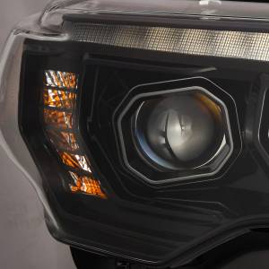 AlphaREX - 880849 | AlphaRex MK II PRO-Series Halogen Projector Headlights For Toyota 4Runner (2014-2024) | DRL (White/Amber) | Alpha-Black - Image 9