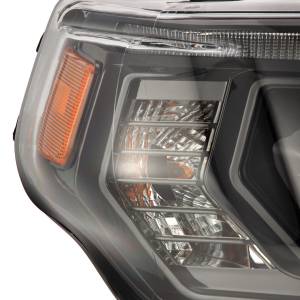 AlphaREX - 880849 | AlphaRex MK II PRO-Series Halogen Projector Headlights For Toyota 4Runner (2014-2024) | DRL (White/Amber) | Alpha-Black - Image 8