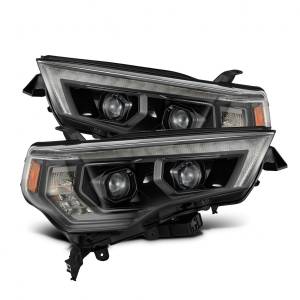 880850 | AlphaRex MK II PRO-Series Halogen Projector Headlights For Toyota 4Runner (2014-2020) | Alpha-Black