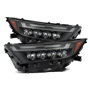 880870 | AlphaRex NOVA-Series LED Projector Headlights Black (2019-2025 Toyota RAV4 High Trim)