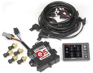 Ridetech - RT30534700 | RideTech RidePro E5 Air Ride Suspension Control System | 5 Gallon Dual Compressor-HIGH FLOW Big Red 3/8" Valves - Image 7