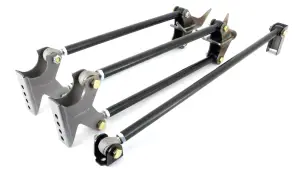 RT18988899 | RideTech Parallel Four Link | Universal Weld-in with black powder coated bars