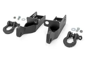 Rough Country - 73126 | Rough Country Front Shackle Kit D-Ring Combo | Toyota Tacoma 2WD/4WD (2024-2025) - Image 1