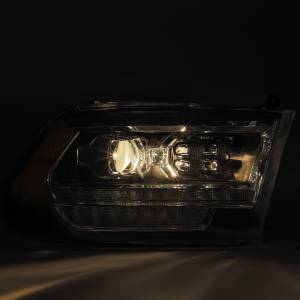 AlphaREX - 880526 | AlphaRex LUXX-Series (5th Gen 2500 Style) LED Projector Headlights For Ram 1500 / 2500 / 3500 (2009-2018) | Black - Image 9