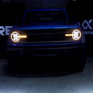 AlphaREX - 880259 | AlphaRex NOVA-Series LED Projector Headlights For Ford Bronco / Bronco Raptor | Alpha-Black - Image 12
