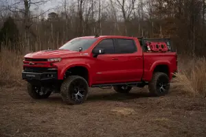 Rough Country - 10205 | Rough Country Bed Rack Molle Panel For Chevrolet Silverado 1500 2WD/4WD - Image 9