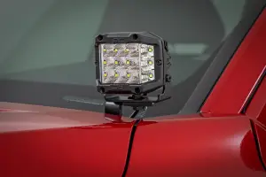Rough Country - 72102 | Rough Country LED Light Kit Black Series w/ Flood Beam Toyota Tacoma 2WD/4WD (2024-2025) - Image 2
