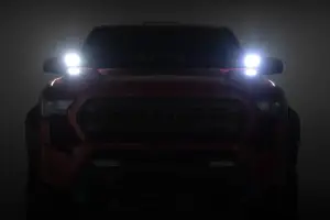 Rough Country - 72101 | Rough Country LED Light Kit Black Series w/ Spot Beam Toyota Tacoma 2WD/4WD (2024-2025) - Image 5