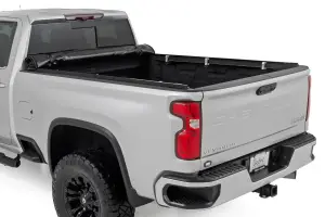 Rough Country - 42120690 | Rough Country Soft Roll Up Bed Cover Chevrolet Silverado GMC Sierra 2500 HD & 3500 HD 2WD/4WD | 6'9" Bed - Image 2