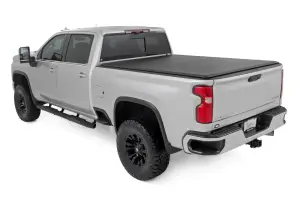 Rough Country - 42120690 | Rough Country Soft Roll Up Bed Cover Chevrolet Silverado GMC Sierra 2500 HD & 3500 HD 2WD/4WD | 6'9" Bed - Image 3