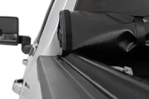 Rough Country - 42120690 | Rough Country Soft Roll Up Bed Cover Chevrolet Silverado GMC Sierra 2500 HD & 3500 HD 2WD/4WD | 6'9" Bed - Image 5