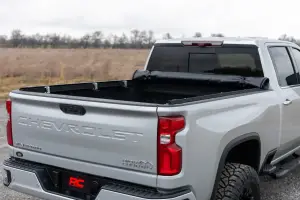 Rough Country - 42120690 | Rough Country Soft Roll Up Bed Cover Chevrolet Silverado GMC Sierra 2500 HD & 3500 HD 2WD/4WD | 6'9" Bed - Image 6