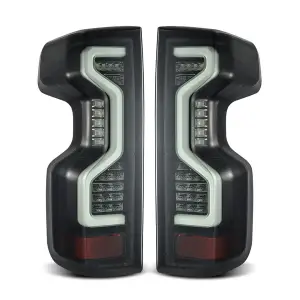 620070 | AlphaRex PRO-Series LED Tail Lights Chevrolet Silverado 1500 (2019-2025) / Silverado 2500 HD / 3500 HD (2020-2025) | Black