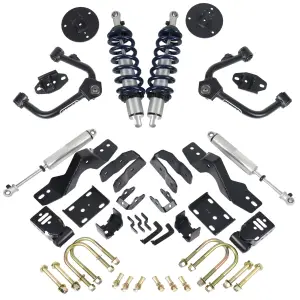 Ridetech - RT11720115 | Ridetech Ridetech lowering system (2019-2025 Silverado, Sierra 1500 4WD | Axle Type Group A) - Image 2