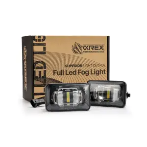 AlphaREX - 210009 | Alpharex DoubleTap Dual Color LED Projector Fog Lights For Ford F150 (2015-2020) / F250/F350/F450/F550 Super Duty (2017-2022) | No Bezel | White/Amber - Image 2
