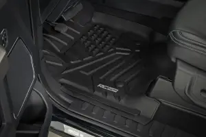Rough Country - FF-51712 | Rough Country Flex-Fit Floor Mats For Ford F-250 / F-350 Super Duty 2WD/4WD | First & Second Row - Image 2