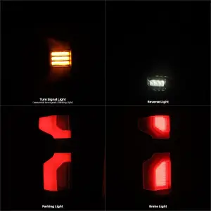 AlphaREX - 620068 | AlphaRex LUXX-Series LED Tail Lights For Chevrolet Silverado 1500 / Silverado 2500 HD/3500 HD | Red - Image 2