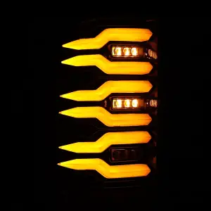 AlphaREX - 630070 | AlphaRex LUXX-Series LED Tail Lights For GMC Sierra 1500 (2007-2013) /2500 HD/3500 HD (2007-2014) | Alpha Black - Image 6