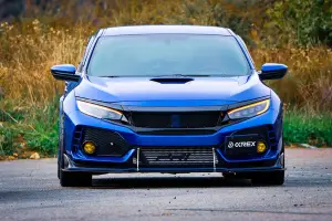 AlphaREX - 880491 | AlphaRex NOVA-Series LED Projector Headlights For Honda Civic (2016-2021) | Black - Image 4