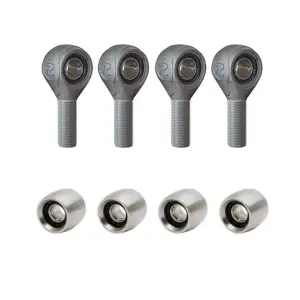 RT11009518 | RideTech R-Joint 8 Pack | Weld-On. Includes 4 RH threaded R-Joints and 4 weld on R-Joints