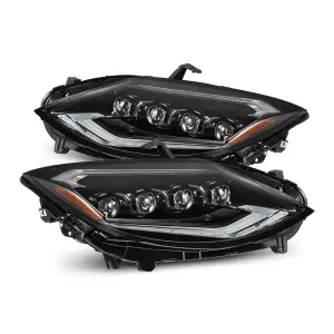 880494 | AlphaRex NOVA-Series LED Projector Headlights For Nissan Z | Alpha-Black