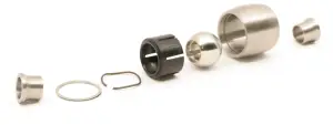 RT90002900 | RideTech Weld-on R-Joint XL.  Includes spacers to create 9/16" I.D. and 2-5/8" width