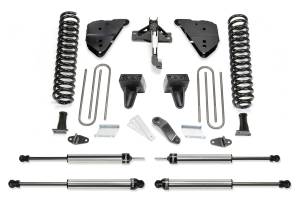 FTSK2405DL | Fabtech 4 Inch Basic System With Dirt Logic Shocks (2023-2024 F250, F350 Super Duty 4WD Diesel)