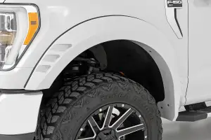 Rough Country - F-F320210A | Rough Country SF1 Fender Flares For Ford F-150 2WD/4WD | Flat Black - Image 12