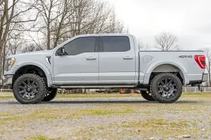 Rough Country - F-F320210A | Rough Country SF1 Fender Flares For Ford F-150 2WD/4WD | Flat Black - Image 16