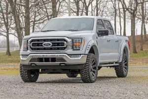 Rough Country - F-F320210A | Rough Country SF1 Fender Flares For Ford F-150 2WD/4WD | Flat Black - Image 17