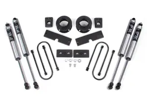 BDS1710FS | BDS Suspension 2 Inch Lift Kit For Ram 3500 4WD With Rear Air Ride | Fox 2.0 Performance Series Shocks