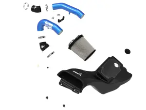 Afe - Advance Flow Engineering - 50-30072DL | AFE Power Momentum XP Cold Air Intake System w/ Pro DRY S Filter Blue 2021-2024 F150 Pickup, Raptor V6-3.5L (tt) - Image 2