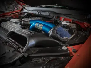 Afe - Advance Flow Engineering - 50-30072RL | AFE Power Momentum XP Cold Air Intake System w/ Pro 5R Filter Blue 2021-2024 Raptor V6-3.5L (tt) - Image 9