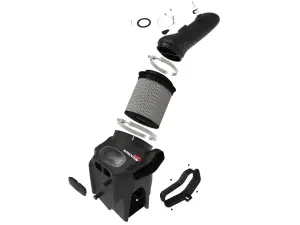 Afe - Advance Flow Engineering - 50-70007D-1 | AFE Power Momentum HD Cold Air Intake System w/ Pro DRY S Filter For Ford F-250/F-350/F-450 Super Duty V8-6.7L (td) - Image 2