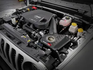 Afe - Advance Flow Engineering - 50-70062G | AFE Power Momentum HD Cold Air Intake System w/ Pro GUARD 7 Filter 2020-2023 Wrangler JL, Gladiator JT V6-3.0L (td) EcoDiesel - Image 4