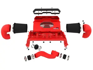 Afe - Advance Flow Engineering - 50-70075KR | AFE Power Momentum GT Cold Air Intake System Red w/ Pro DRY S Filter 2021-2024 Ram 1500 TRX V8-6.2L (sc) - Image 3