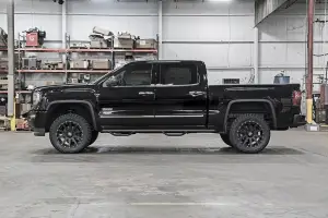 Rough Country - 19840RED | Rough Country 3.5 Inch Lift Kit Chevrolet Silverado / GMC Sierra 1500 (2007-2016) | Red Finish Arm, M1 Monotube Struts (2014-2016), M1 Monotube Struts - Image 6
