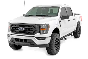Rough Country - 51141 | Rough Country SRL2 Adjustable Aluminum Step For Ford F-150 / F-150 Lightning / F-250 Super Duty / F-350 Super Duty / F-150 Raptor | Crew Cab - Image 4