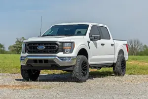 Rough Country - 51141 | Rough Country SRL2 Adjustable Aluminum Step For Ford F-150 / F-150 Lightning / F-250 Super Duty / F-350 Super Duty / F-150 Raptor | Crew Cab - Image 10