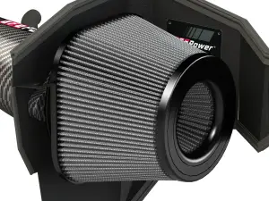 Afe - Advance Flow Engineering - 51-12172-C | AFE Power Track Series Stage-2 Carbon Fiber Intake System w/ Pro DRY S Filter 2011-2023 Challenger, Charger,  Chrysler 300 SRT8, SRT V8-6.4L HEMI - Image 5