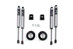 BDS695FS | BDS Suspension 2 Inch Leveling Kit For Dodge Ram 2500 4WD | Fox 2.0 Performance Series Shocks