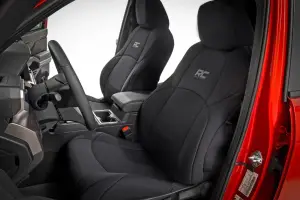 Rough Country - 91062 | Rough Country Seat Covers, Double Cab For Toyota Tacoma 2WD/4WD | Front & Rear Row - Image 2