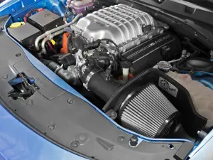 Afe - Advance Flow Engineering - 51-12802 | AFE Power Magnum Force Stage-2 Cold Air Intake System w/ Pro DRY S Filter 2015-2016 Challenger, Charger SRT Hellcat V8-6.2L (sc) HEMI - Image 2