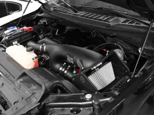 Afe - Advance Flow Engineering - 51-32642-1B | AFE Power Magnum Force Stage-2 Cold Air Intake System w/ Pro DRY S Filter 2015-2024 F150 Pickup V6-2.7L (tt), 2015-2016 F150 Pickup V6-3.5L (tt) - Image 7