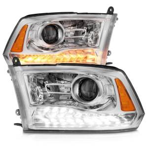 Anzo USA - 111440 | Anzo USA Projector Plank Style w/ Switchback Chrome (2009-2018 Ram 1500 | 2010-2018 Ram 2500, 3500) - Image 1