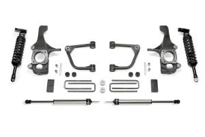 FTSK7075DL | Fabtech 2 Inch UCA KIT With UniballS and DLSS 2.5 Coilovers and Rear Shocks DLSS (2016-2019 Tundra 4WD TRD PRO)
