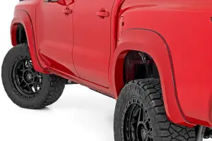 Rough Country - S-N12200 | Rough Country Sport Fender Flares For Nissan Frontier 2/4WD (2022-2025) | Flat Black - Image 3