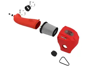 Afe - Advance Flow Engineering - 51-72202-R | AFE Power Momentum GT Cold Air Intake System Red w/ Pro DRY S Filter 2011-2023 Challenger, Charger R/T V8-5.7L HEMI - Image 2