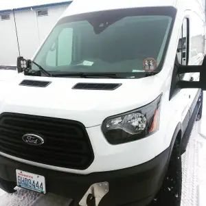 Van Compass - 4043 | Van Compass Hoodline Light Pod Mounts For Ford Transit AWD/RWD - Image 5
